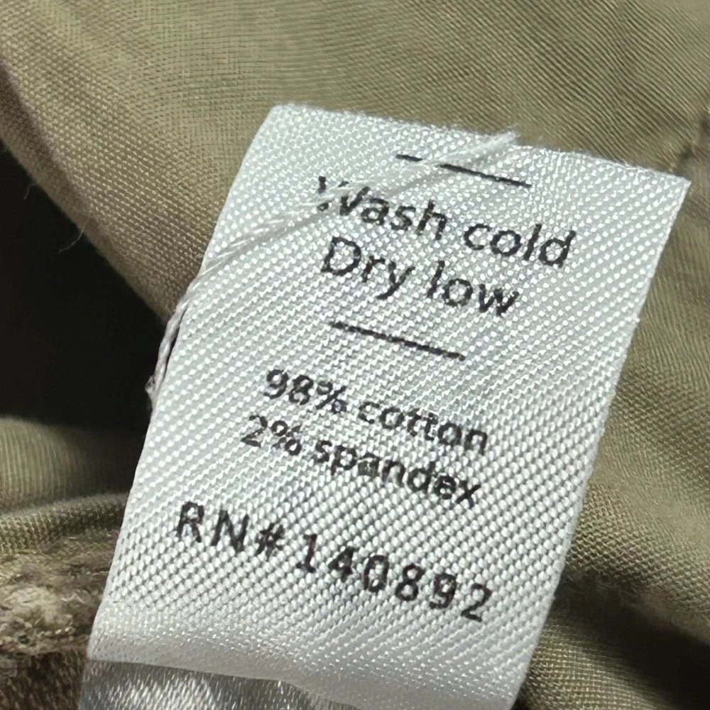 Marine Layer Pants Mens 33x32 Beige Corduroy Slim Straight 5 Pocket Casual